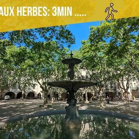 Ulysse, Appartement Spacieux Au Centre Historique D'Uzes En Rez-De-Chaussee Avec Exterieur, Proche Parking Des Marroniers المظهر الخارجي الصورة
