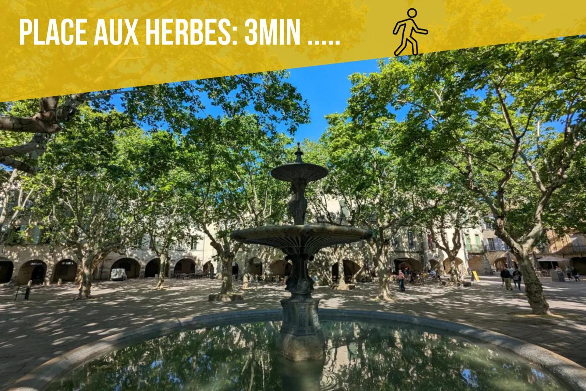 Ulysse, Appartement Spacieux Au Centre Historique D'Uzes En Rez-De-Chaussee Avec Exterieur, Proche Parking Des Marroniers المظهر الخارجي الصورة