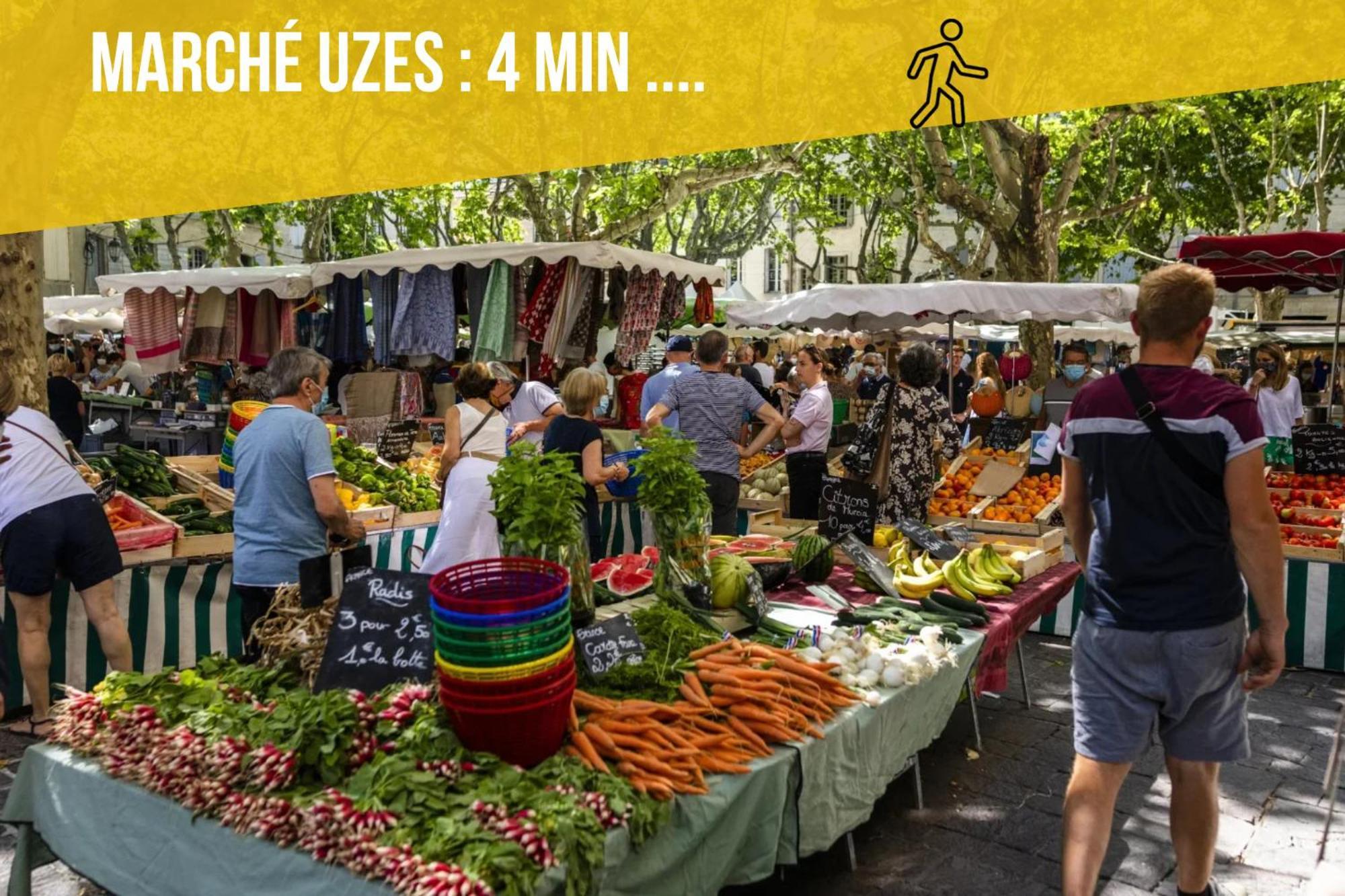 Ulysse, Appartement Spacieux Au Centre Historique D'Uzes En Rez-De-Chaussee Avec Exterieur, Proche Parking Des Marroniers المظهر الخارجي الصورة